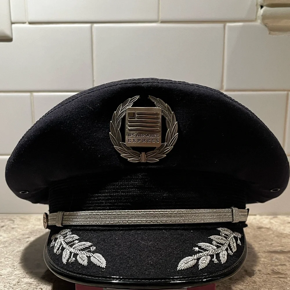 NWOT~Captain ๐จโโ๏ธ Pilot Hat Size 7 1/8 - Picture 1 of 14